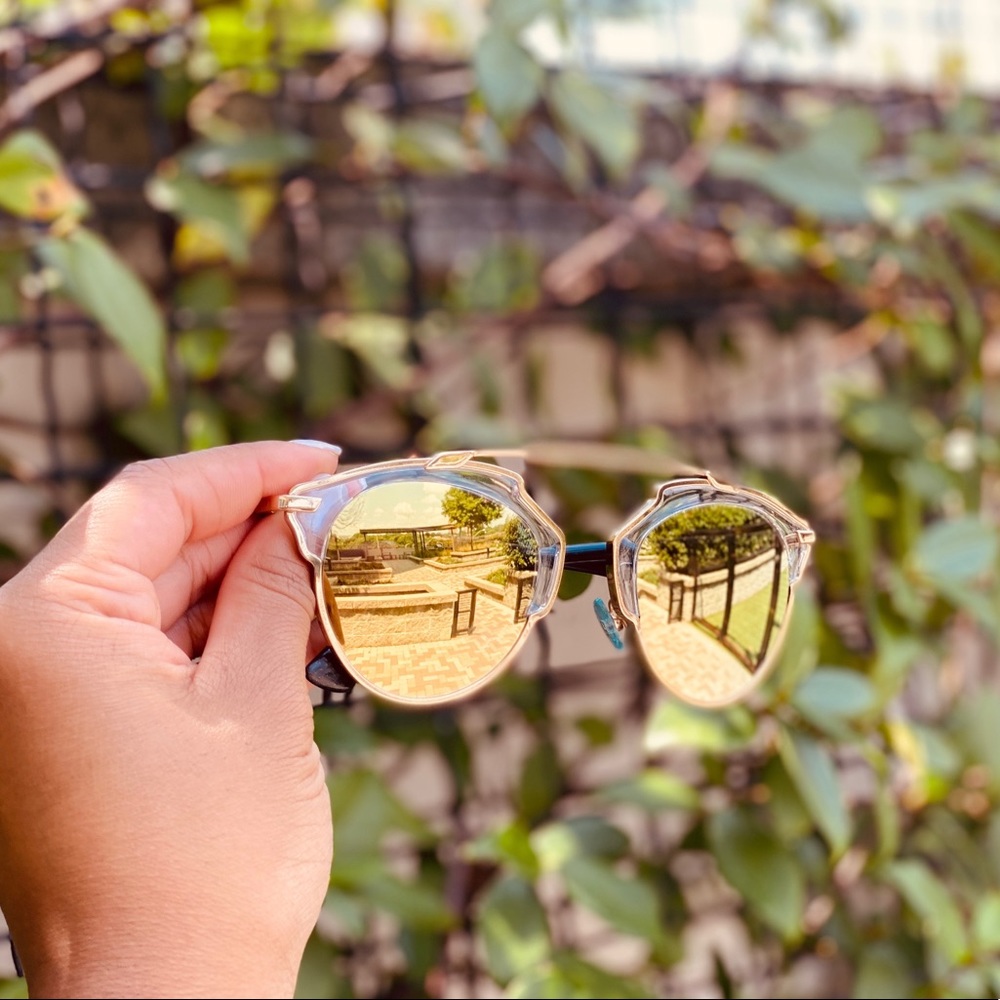 Dior “So Real” Mirrored Sunglasses